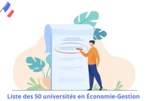 Liste des 50 universités en Économie-Gestion en France